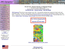 Tablet Screenshot of jmg-enterprises.com